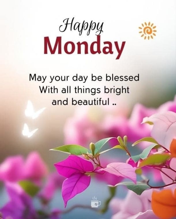 New Week & New Blessings_ 100+ Happy Monday Quotes